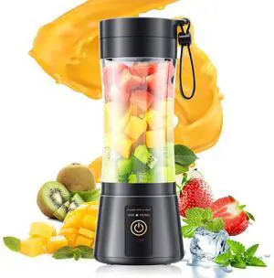 Cordless Mini Personal Portable Blender - 12oz Smoothie Blender Juice Cup Cordless Mini Personal Portable Blender - 12oz Smoothie Blender Juice Cup