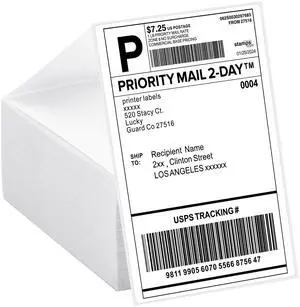4x6 Thermal Labels Fanfold 500-Pack Crisp Prints Thermal Shipping Labels 4x6 Commercial Grade Thermal Printer Paper with Perforated, 1 Stack 4x6 Thermal Labels Fanfold 500-Pack Crisp Prints Thermal Shipping Labels 4x6 Commercial Grade Thermal Printer Paper with Perforated, 1 Stack