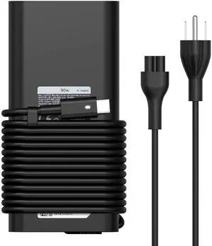 90W USB C Type C AC Adapter for Dell XPS,LA90PM170 DA90PM170 DA65NM170 0TDK33,Latitude 3400 3500 5289 5300 5400 7200 7400 7300 7390 2in1,Precision 3540 Laptop Charger 90W USB C Type C AC Adapter for Dell XPS,LA90PM170 DA90PM170 DA65NM170 0TDK33,Latitude 3400 3500 5289 5300 5400 7200 7400 7300 7390 2in1,Precision 3540 Laptop Charger