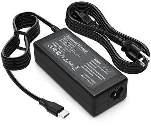 45 Watt USB C Chromebook Charger for Lenovo Yoga 7i, for thinkpad t14,Elite x2,Probook Charger,for xps 13,for Latitude 5420,Chromebook 3110,VT148,LA65NM190 lps,814838-002,ADLX65YDC2A 45 Watt USB C Chromebook Charger for Lenovo Yoga 7i, for thinkpad t14,Elite x2,Probook Charger,for xps 13,for Latitude 5420,Chromebook 3110,VT148,LA65NM190 lps,814838-002,ADLX65YDC2A