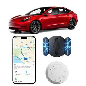 Car Tracker Device Hidden,GPS Tracker for Vehicles,Mini Hidden Car Tracker Work with Find My (iOS Only) Real-Time GPS Tracking with Magnetic Case,No Monthly Fee for Car/Person/Pet/Items Car Tracker Device Hidden,GPS Tracker for Vehicles,Mini Hidden Car Tracker Work with Find My (iOS Only) Real-Time GPS Tracking with Magnetic Case,No Monthly Fee for Car/Person/Pet/Items