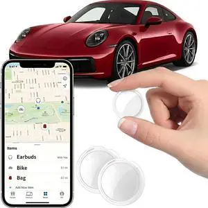 2 Pack GPS Tracker for Vehicles Works with Apple Find My(iOS Only) Mini Real-Time Hidden Car Locator Tracker Tag Undetectable Tracking Device for Car Global Coverage No Monthly Fee or SIM Required 2 Pack GPS Tracker for Vehicles Works with Apple Find My(iOS Only) Mini Real-Time Hidden Car Locator Tracker Tag Undetectable Tracking Device for Car Global Coverage No Monthly Fee or SIM Required