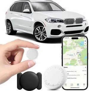 Mini GPS Tracker for Vehicles,Hidden Vehicle Tracking Device with Magnetic Case,Real-Time Mini Magnetic Car Tracker Device Works with Apple Find My (iOS Only),No Monthly Fee (1PCS) Mini GPS Tracker for Vehicles,Hidden Vehicle Tracking Device with Magnetic Case,Real-Time Mini Magnetic Car Tracker Device Works with Apple Find My (iOS Only),No Monthly Fee (1PCS)