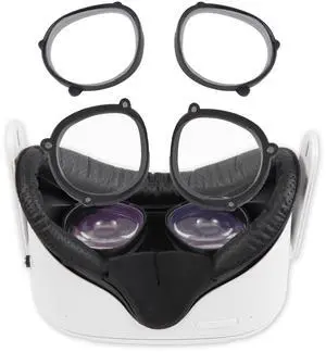 VR Anti-Blue Light Glasses for Oculus Quest 2,Customized VR Accessories with Magnetic Alloy Frame and Blue Light-Blocking Lenses,Support The Replacement of Lenses to Suit Your Myopia VR Anti-Blue Light Glasses for Oculus Quest 2,Customized VR Accessories with Magnetic Alloy Frame and Blue Light-Blocking Lenses,Support The Replacement of Lenses to Suit Your Myopia