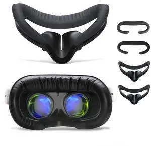 2 Pack Face Pad for Oculus Quest 2, Facial Interface & Face Cover Pad, Anti-fogging Sweatproof Face Cushion for VR Meta Quest 2 Accessories Replacement 2 Pack Face Pad for Oculus Quest 2, Facial Interface & Face Cover Pad, Anti-fogging Sweatproof Face Cushion for VR Meta Quest 2 Accessories Replacement