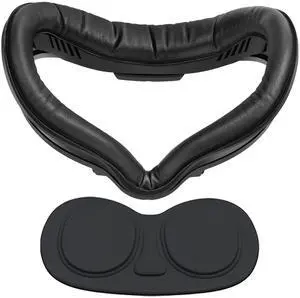 Face Cover Pad & Lens Cover Compatible with Oculus/Meta Quest 2 Accessories (Black) Face Cover Pad & Lens Cover Compatible with Oculus/Meta Quest 2 Accessories (Black)