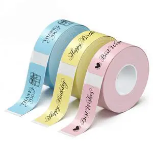 AH-P05 Label Tape 3PCS, Self-Adhesive Thermal Labels Refill Paper Roll for XenGro AH-P05 Label Maker, 14mm X 40mm, for Home/Kitchen/Office Storage/Kid School Supplies, Pink/Yellow/Blue AH-P05 Label Tape 3PCS, Self-Adhesive Thermal Labels Refill Paper Roll for XenGro AH-P05 Label Maker, 14mm X 40mm, for Home/Kitchen/Office Storage/Kid School Supplies, Pink/Yellow/Blue
