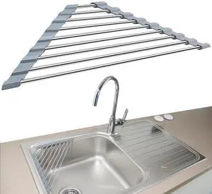 Triangle Roll-Up Dish Drying Rack Triangle Roll-Up Dish Drying Rack