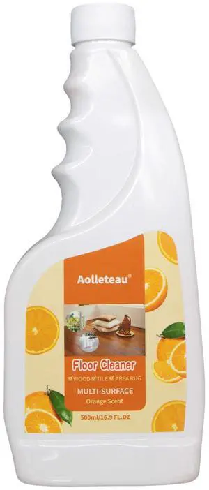 Floor Cleaner Compatible with Roborock, Eufy, Dreame, iRobot Roomba Robot Vaccum and Mop, Wet Dry Vacuums and Wetjet Mops, 16.9 FL.oz, Concentrate, Dilution Ratio 1:200, Orange Scent Floor Cleaner Compatible with Roborock, Eufy, Dreame, iRobot Roomba Robot Vaccum and Mop, Wet Dry Vacuums and Wetjet Mops, 16.9 FL.oz, Concentrate, Dilution Ratio 1:200, Orange Scent