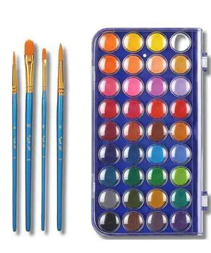 Watercolor Paint Set, 40 pcs, 36 Colors, Watercolor Paints Watercolor Paint Set, 40 pcs, 36 Colors, Watercolor Paints