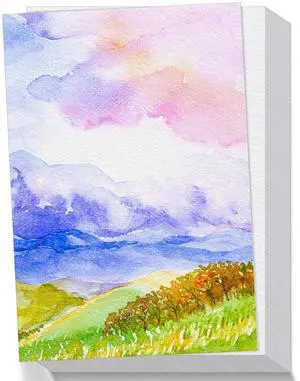 64 Sheets Watercolor Paper Bluk, 140lb/300GSM Cold Press Water Color Paper 5 x 7 Inch, Small Off-White Watercolor Drawing Paint Paper for Art Drawing Wedding Cards Supplies 64 Sheets Watercolor Paper Bluk, 140lb/300GSM Cold Press Water Color Paper 5 x 7 Inch, Small Off-White Watercolor Drawing Paint Paper for Art Drawing Wedding Cards Supplies