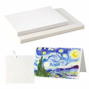 30 Pack Watercolor Cards with Envelopes, 140lb/300GSM 5x7 Cotton Paper in Foldable, Blank Cards and Envelopes for Greeting Cards Birthday Wedding Invitations DIY Thank You Card 30 Pack Watercolor Cards with Envelopes, 140lb/300GSM 5x7 Cotton Paper in Foldable, Blank Cards and Envelopes for Greeting Cards Birthday Wedding Invitations DIY Thank You Card