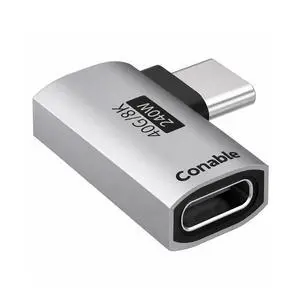 Flat Right Angle USB C Adapter, Supports 8K@60Hz, 240W Fast Charging, 40Gbps Data Transfer, 90 Degree USB C Adapter, Compatible with Thunderbolt 4, iPhone 17, Steam Deck, ROG Ally, MacBook, Switch 2 Flat Right Angle USB C Adapter, Supports 8K@60Hz, 240W Fast Charging, 40Gbps Data Transfer, 90 Degree USB C Adapter, Compatible with Thunderbolt 4, iPhone 17, Steam Deck, ROG Ally, MacBook, Switch 2