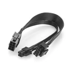 CPU 8-pin Female to CPU 8-pin ATX 4-pin Male Power Converter Adapter Extension Cable for Motherboard 7.87" (20cm) CPU 8-pin Female to CPU 8-pin ATX 4-pin Male Power Converter Adapter Extension Cable for Motherboard 7.87" (20cm)