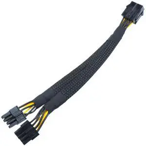 CPU 8-Pin Female to Dual PCIe 2X8 Pin 4+4 Male Pcie Power Adapter Cable CPU Motherboard Power Adapter Cable for Motherboard Power Adapter 1PCS CPU 8-Pin Female to Dual PCIe 2X8 Pin 4+4 Male Pcie Power Adapter Cable CPU Motherboard Power Adapter Cable for Motherboard Power Adapter 1PCS