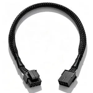 8 Pin CPU Power Adapter, PCIe 8 Pin Female to CPU 8 pin (4+4 Detachable) Male EPS-12V Adapter Converter Sleeved Cable 13.3-inch(34cm) 8 Pin CPU Power Adapter, PCIe 8 Pin Female to CPU 8 pin (4+4 Detachable) Male EPS-12V Adapter Converter Sleeved Cable 13.3-inch(34cm)