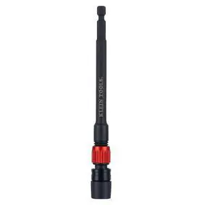 31088 6-Inch Dual-Lock Extension, 1/4-Inch Hex Shank Impact Bit Holder, Quick-Release Locking Mechanism with Secondary Twist Lock, Compatible with Impact Drivers and Drills 31088 6-Inch Dual-Lock Extension, 1/4-Inch Hex Shank Impact Bit Holder, Quick-Release Locking Mechanism with Secondary Twist Lock, Compatible with Impact Drivers and Drills