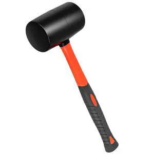 BodunTool 16oz Durable Rubber Mallet Hammer Fiberglass Handle for Camping, Flooring, Tent Stakes, Woodworking,Non-Slip Grip BodunTool 16oz Durable Rubber Mallet Hammer Fiberglass Handle for Camping, Flooring, Tent Stakes, Woodworking,Non-Slip Grip