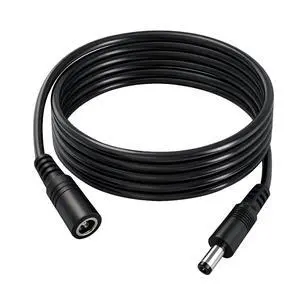 2pcs 16AWG DC Power Extension Cable 5.5mmx 2.1mm Male to Female Connection Cable for CCTV Surveillance Camera Solar Panel LED Strip Light Energy Storage Power 4.9ft 2pcs 16AWG DC Power Extension Cable 5.5mmx 2.1mm Male to Female Connection Cable for CCTV Surveillance Camera Solar Panel LED Strip Light Energy Storage Power 4.9ft