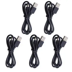 5Pcs USB to DC 5V Power Cord Universal 5.5x2.1mm 5 Volt Connector Charge Barrel Jack Power Cable for Small Electronics Devices USB Extension Cable 5.5 * 2.1mm 5Pcs USB to DC 5V Power Cord Universal 5.5x2.1mm 5 Volt Connector Charge Barrel Jack Power Cable for Small Electronics Devices USB Extension Cable 5.5 * 2.1mm