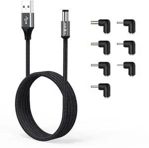 5ft USB to DC 5V Power Cord 5521(5.5x2.1mm) 5ft USB to DC 5V Power Cord 5521(5.5x2.1mm)