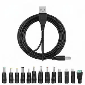 DC 5V Power Cord USB to DC Power Cable Universal DC 5V Power Cord USB to DC Power Cable Universal