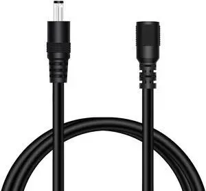 18AWG 3FT DC Power Extension Cable, 5.5mm x 2.1mm Male to Female Barrel Plug Jack Power Supply Adapter 5.5x2.1mm Extension Cord for CCTV Surveillance Security Camera LED Strip 18AWG 3FT DC Power Extension Cable, 5.5mm x 2.1mm Male to Female Barrel Plug Jack Power Supply Adapter 5.5x2.1mm Extension Cord for CCTV Surveillance Security Camera LED Strip