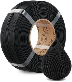 High Speed PLA Filament Refill 1.75mm, Rapid PLA Spoolless 3D Printing Filament, 1kg (2.2lb) Refilament for Bambu Lab, Accuracy +/- 0.02mm, Fit Most FDM Printers (Black) High Speed PLA Filament Refill 1.75mm, Rapid PLA Spoolless 3D Printing Filament, 1kg (2.2lb) Refilament for Bambu Lab, Accuracy +/- 0.02mm, Fit Most FDM Printers (Black)