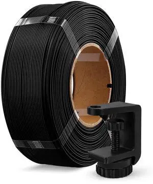 High Speed Refill PLA+ 3D Printer Filament 1.75mm, Upgraded Rapid PLA 2.0 with Enhanced Toughness & Stability, 1kg (2.2lb) Refilament for Bambu Lab (Black) High Speed Refill PLA+ 3D Printer Filament 1.75mm, Upgraded Rapid PLA 2.0 with Enhanced Toughness & Stability, 1kg (2.2lb) Refilament for Bambu Lab (Black)