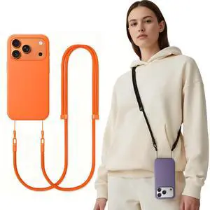 Phone Lanyard Crossbody Compatible with iPhone 17/Air/Pro/Max Phone Cases & Most Phone Cases, Adjustable Anti-Theft Neck Holder for Women & Men(Case Not Included) Phone Lanyard Crossbody Compatible with iPhone 17/Air/Pro/Max Phone Cases & Most Phone Cases, Adjustable Anti-Theft Neck Holder for Women & Men(Case Not Included)