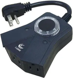 Outdoor Timer, 3 Outlets,Outdoor Timer Outlet WaterproofPhoto Senson,Dusk to Dawn,Suitable for Light String and Holiday Decoration TM-053 Outdoor Timer, 3 Outlets,Outdoor Timer Outlet WaterproofPhoto Senson,Dusk to Dawn,Suitable for Light String and Holiday Decoration TM-053