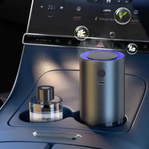 Smart Car Air Freshener, Car Air Freshener Diffuser with 100ml Perfume, Auto On/Off Intelligent, Rechargeable Aroma Diffuser,Auto Two Spray Modes, Cologne Scent, Light Fragrance Type (Cologne) Smart Car Air Freshener, Car Air Freshener Diffuser with 100ml Perfume, Auto On/Off Intelligent, Rechargeable Aroma Diffuser,Auto Two Spray Modes, Cologne Scent, Light Fragrance Type (Cologne)