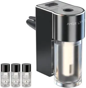 Car Air Freshener Diffuser, Smart Car Vent Air Freshener, 3 Speed Adjustable, Rechargeable, Intelligent Auto On/Off, Long Lasting Fragrance, 3 x 10ml Essential Oils, New Car Smell Car Air Freshener Diffuser, Smart Car Vent Air Freshener, 3 Speed Adjustable, Rechargeable, Intelligent Auto On/Off, Long Lasting Fragrance, 3 x 10ml Essential Oils, New Car Smell