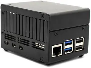 for Raspberry Pi 5 with Space for Hats, Add-on Boards, Cooler, and NVMe Hats for Raspberry Pi 5 with Space for Hats, Add-on Boards, Cooler, and NVMe Hats