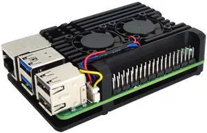 Raspberry Pi 5 Aluminum Alloy Armor Case,Pi 5 Heatsink Cooler,Passive Cooling Case for Raspberry Pi 5 4GB/8GB (with Dual Fan) Raspberry Pi 5 Aluminum Alloy Armor Case,Pi 5 Heatsink Cooler,Passive Cooling Case for Raspberry Pi 5 4GB/8GB (with Dual Fan)