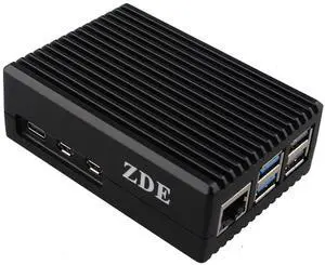 ZDE Aluminum Case for Raspberry Pi 5 Passive Cooling Heat Dissipation Case Enclosure for Raspberry Pi 5 8GB/4GB Computer Home Networking Hardware ZDE Aluminum Case for Raspberry Pi 5 Passive Cooling Heat Dissipation Case Enclosure for Raspberry Pi 5 8GB/4GB Computer Home Networking Hardware