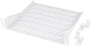 1U Server Rack Shelf, 7.87" Depth Vented Rack Mount Cantilever Tray for 10 Inch Network Equipment Rack & Cabinet and DeskPi RackMate T1/T0 Server Cabinet (White) 1U Server Rack Shelf, 7.87" Depth Vented Rack Mount Cantilever Tray for 10 Inch Network Equipment Rack & Cabinet and DeskPi RackMate T1/T0 Server Cabinet (White)