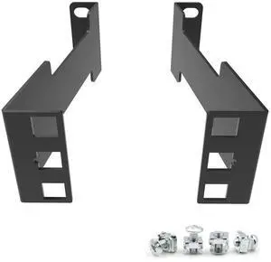 1U Server Rack Depth Extender - 4-Inch/10 cm Deep -Recessed Rack Mount Adapter Kit for Network Rack (1UEXB) 1U Server Rack Depth Extender - 4-Inch/10 cm Deep -Recessed Rack Mount Adapter Kit for Network Rack (1UEXB)