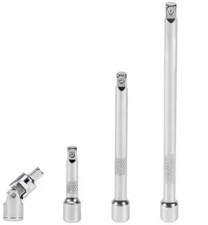 3/8 Inch Drive Socket Extension Bar Set, 4 Piece wrench extender 3/8 Inch Drive Socket Extension Bar Set, 4 Piece wrench extender