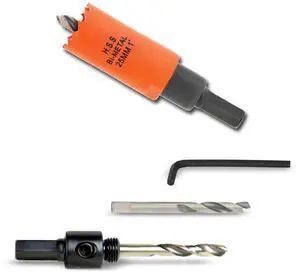 1 inch Hole Saw for Wood, Metal, Plastic & Drywall, with Arbor 1 inch Hole Saw for Wood, Metal, Plastic & Drywall, with Arbor