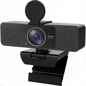 4K Webcam for PC with Dual Microphones,UHD 30fps Web Camera,Autofocus USB Webcam with Privacy Cover,Tripod, Plug & Play Camera for Zoom, Teams, Skype, Streaming, Laptop & Desktop 4K Webcam for PC with Dual Microphones,UHD 30fps Web Camera,Autofocus USB Webcam with Privacy Cover,Tripod, Plug & Play Camera for Zoom, Teams, Skype, Streaming, Laptop & Desktop