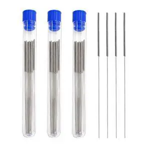 60PCS 3D Printer Nozzle Cleaning Kit,Stainless Steel Cleaning Needles Set (0.4mm),3D Printer Nozzle Cleaner for Precise Clog Removal and Maintenance 60PCS 3D Printer Nozzle Cleaning Kit,Stainless Steel Cleaning Needles Set (0.4mm),3D Printer Nozzle Cleaner for Precise Clog Removal and Maintenance