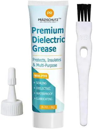 Dielectric Grease for Electrical Connections, Insulating & Waterproof Silicone Grease for Switches, Plugs, Battery Terminals, Automotive & Marine Use, Prevents Corrosion(20g) Dielectric Grease for Electrical Connections, Insulating & Waterproof Silicone Grease for Switches, Plugs, Battery Terminals, Automotive & Marine Use, Prevents Corrosion(20g)