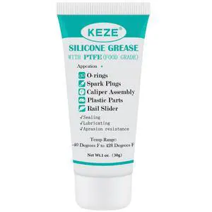 92003 Silicone Grease with PTFE,Teflon-Based Lubricant Silicon Grease Tube for Machine Automotive Rubber Seals 3D Printer Plastic Gear Parts Sliding Door Window Track,Plumbing Faucet O Ring 1 oz 92003 Silicone Grease with PTFE,Teflon-Based Lubricant Silicon Grease Tube for Machine Automotive Rubber Seals 3D Printer Plastic Gear Parts Sliding Door Window Track,Plumbing Faucet O Ring 1 oz