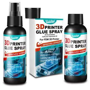 3D Printer Adhesive Glue - 200ml/7oz Strong 3D Print Glue, Effectively Reduces Warping for PLA, ABS, PETG, TPU Filaments on Build Plate, Professional 3D Printer Bed Adhesive, 3D Printing Accessories 3D Printer Adhesive Glue - 200ml/7oz Strong 3D Print Glue, Effectively Reduces Warping for PLA, ABS, PETG, TPU Filaments on Build Plate, Professional 3D Printer Bed Adhesive, 3D Printing Accessories