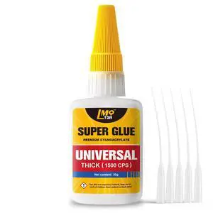 Thick Super Glue Gap Filling CA Glue for Wood Furniture Shoes Ceramic Plastic Glass Leather Metal Model, All Purpose Superglue for Woodworking, Crafts and Repairs, Clear Instant Cyanoacrylate Adhesive Thick Super Glue Gap Filling CA Glue for Wood Furniture Shoes Ceramic Plastic Glass Leather Metal Model, All Purpose Superglue for Woodworking, Crafts and Repairs, Clear Instant Cyanoacrylate Adhesive