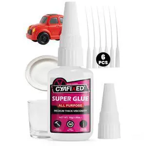 Super Glue Liquid, Instant Clear Cyanoacrylate Medium Thick Viscosity Adhesive, Food Safe CA Glue For Shoe Repair Leather Ceramic Plastic Glass Metal Wood Aquarium Porcelain Rubber Pottery Model Craft Super Glue Liquid, Instant Clear Cyanoacrylate Medium Thick Viscosity Adhesive, Food Safe CA Glue For Shoe Repair Leather Ceramic Plastic Glass Metal Wood Aquarium Porcelain Rubber Pottery Model Craft