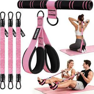 Upgraded Pedal Resistance Band with Handle,3 Tube Adjustable Resistance Bands(35/70/105 lbs),Foot Pedal Resistance Band for Abdomen,Core,Arm,Legs,Body,Resistance Bands for Women & Men Upgraded Pedal Resistance Band with Handle,3 Tube Adjustable Resistance Bands(35/70/105 lbs),Foot Pedal Resistance Band for Abdomen,Core,Arm,Legs,Body,Resistance Bands for Women & Men