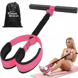 Upgraded Durable Pedal Resistance Band with Handle, Latex Tubes and Soft Foam Fabric Foot Pedal,for Abs Arm Leg Waist Workout, Core Pilates, Sit Up Fitness Equipment for Full Body Training55 LBS Upgraded Durable Pedal Resistance Band with Handle, Latex Tubes and Soft Foam Fabric Foot Pedal,for Abs Arm Leg Waist Workout, Core Pilates, Sit Up Fitness Equipment for Full Body Training55 LBS