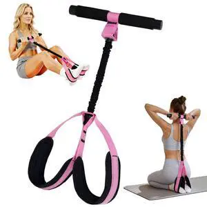 Upgraded Pedal Resistance Band with Handles, Upgraded Latex Exercise Band with Soft Non-Slip Foot Pedals, Full-Body Workout Equipment for Home Gym, Core Training, Pilates, Yoga Upgraded Pedal Resistance Band with Handles, Upgraded Latex Exercise Band with Soft Non-Slip Foot Pedals, Full-Body Workout Equipment for Home Gym, Core Training, Pilates, Yoga